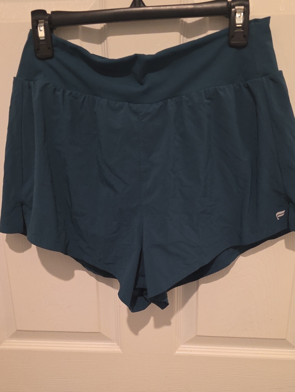 Fabletics Teal Sun Chaser Shorts 3"